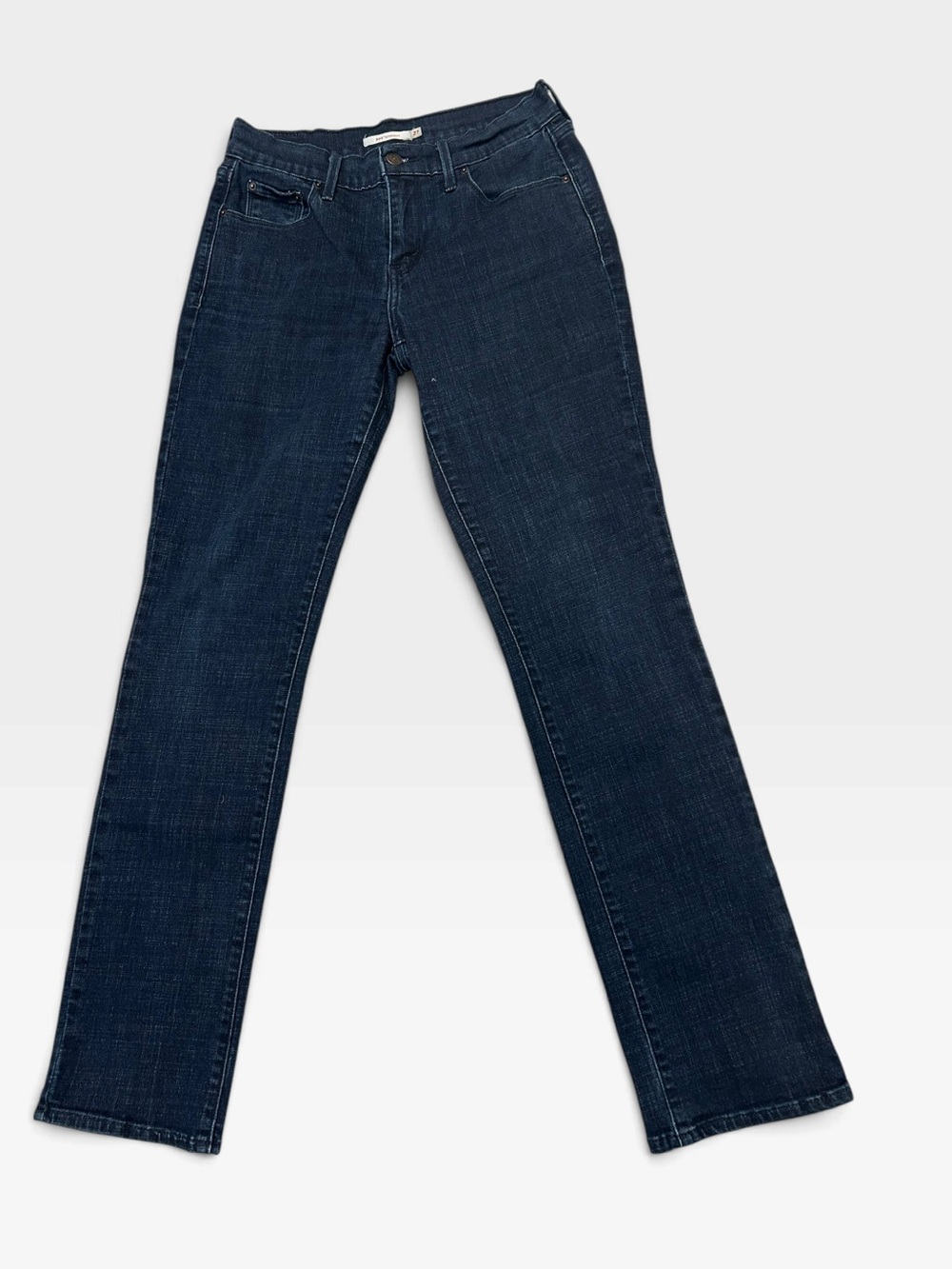 Levi’s 505 Straight Leg Jeans Women’s 27x32 Dark Wash Mid Rise 15505